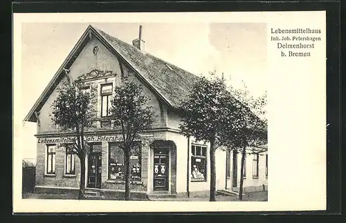 AK Delmenhorst, Lebensmittelhaus Inhaber Joh. Petershagen