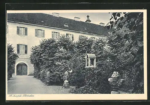 AK Osterhofen, Lehr- und Erziehungs-Institut der Englischen Fräulein, Damenstift, St. Josephs-Plätzchen