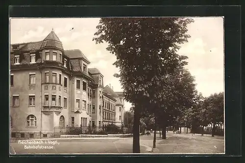 AK Reichenbach i. Vogtl., Bahnhofstrasse