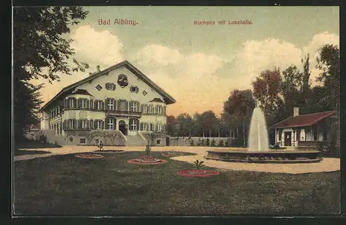 AK Bad Aibling, Kurhaus mit Lesehalle