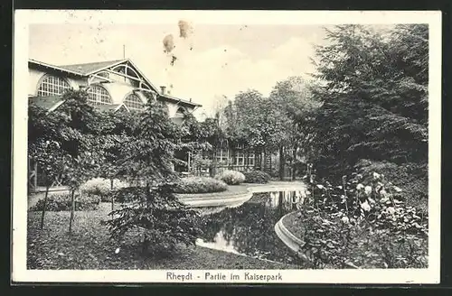 AK Rheydt, Partie im Kaiserpark