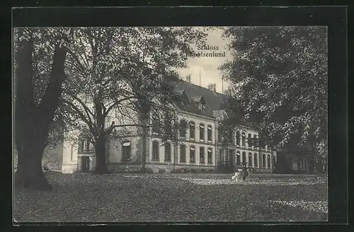 AK Güby, Ansicht vom Schloss Louisenlund