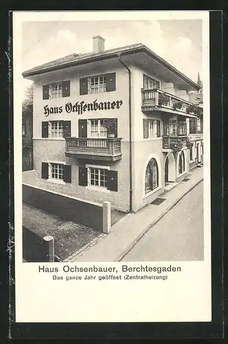 AK Berchtesgaden, Hotel Haus Ochsenbauer