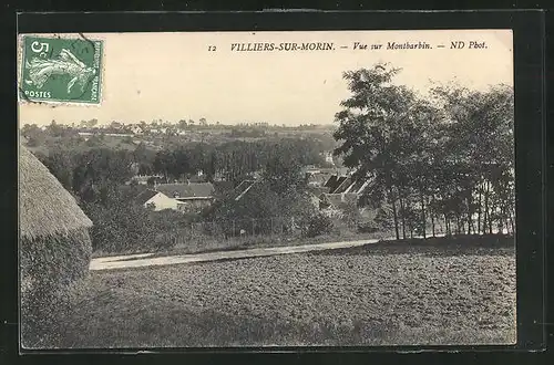 AK Villiers-sur-Morin, Vue sur Montbarbin