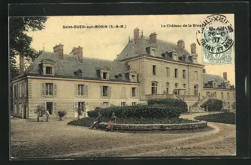 AK Saint-Ouen-sur-Morin, Le Chateau de la Brosse