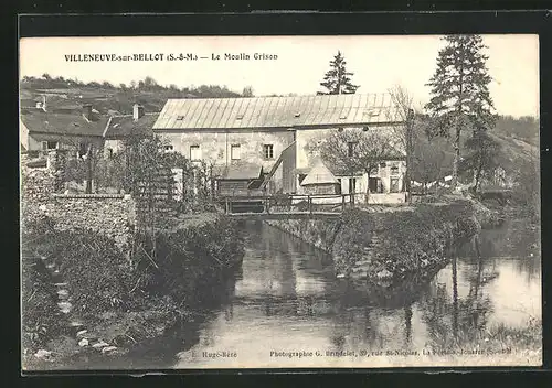 AK Villeneuve-sur-Bellot, Le Moulin Grison