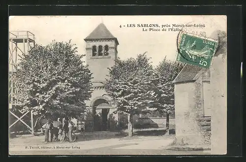 AK Les Sablons, La Place de l`Église