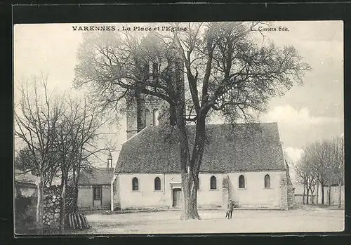 AK Varennes, La Place et l`Eglise