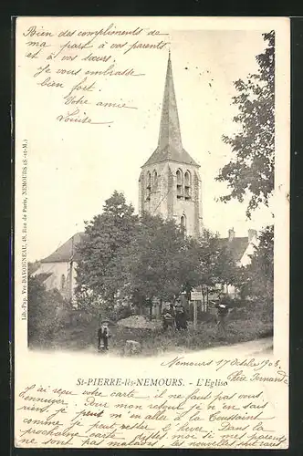 AK St-Pierre-lès-Nemours, L`Eglise