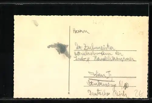 AK Makarska, Ortsansicht mit Meeresblick aus der Vogelschau