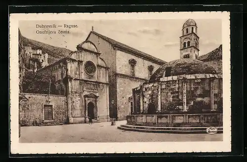 AK Dubrovnik, Onofrijeva cesma