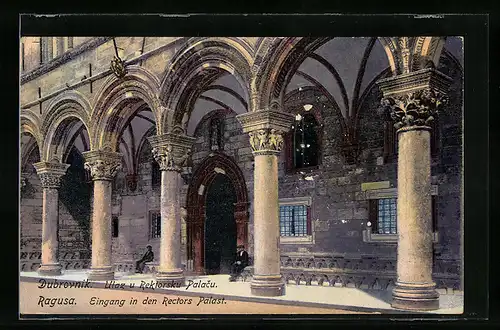 AK Ragusa, Eingang in Rektors-Palast