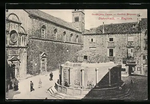 AK Dubrovnik, Onofrijeva Cesma, Onofrio Brunnen