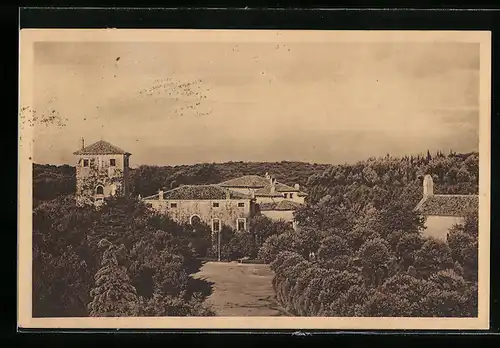 AK Brioni i. d. Adria, Altes Kastell und Kapelle