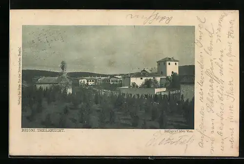 AK Brioni, Teilansicht der Ortschaft