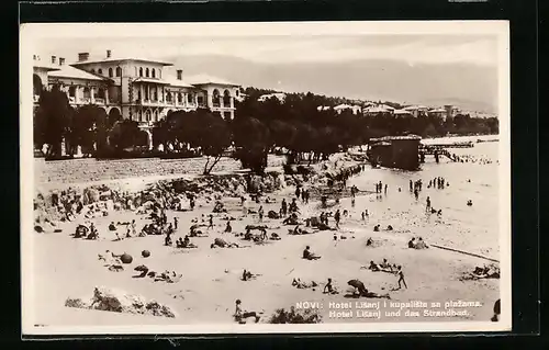 AK Novi, Hotel Lisanj und das Strandbad