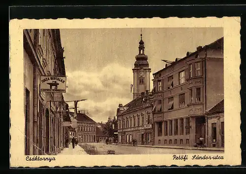 AK Csáktornya, Petöfi Sándor-utca