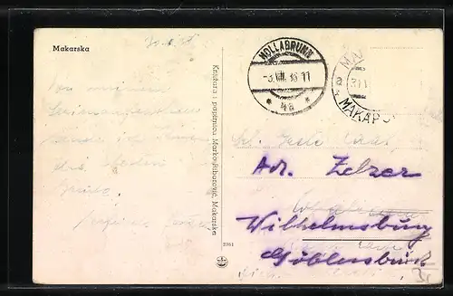 AK Makarska, Boote am Anleger