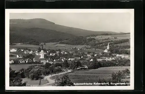 AK Kobersdorf, Totalansicht