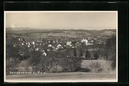AK Oberschützen, Ansicht aus der Ferne