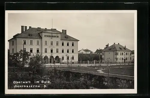 AK Oberwart /Bgl., Jägerkaserne Nr. 9