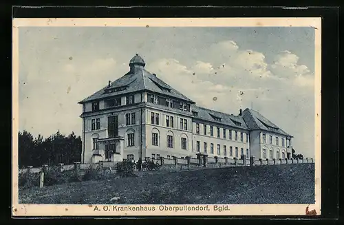 AK Oberpullendorf, Partie am Krankenhaus
