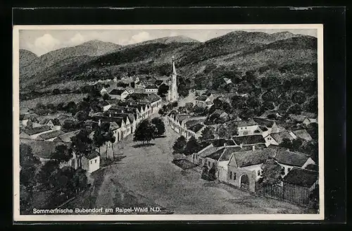 AK Bubendorf am Raipel-Wald, Ortspartie mit Gasthof Andreas Kappel
