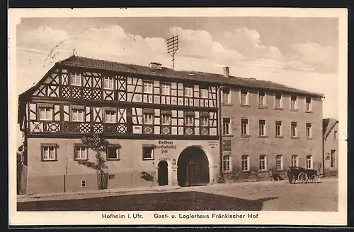 AK Hofheim, Gast- & Logierhaus Fränkischer Hof