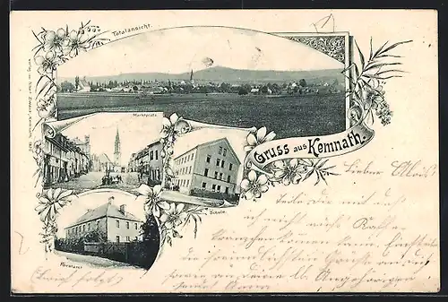 AK Kemnath, Forstamt, Schule, Marktplatz