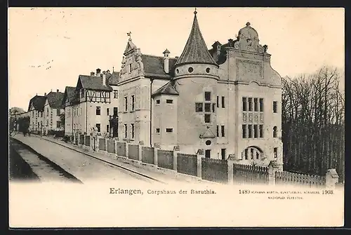 AK Erlangen, Corpshaus der Baruthia