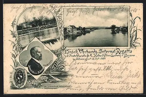 AK Schweinfurt, II. Fränk. Verbands u. Internat. Regatta 1899