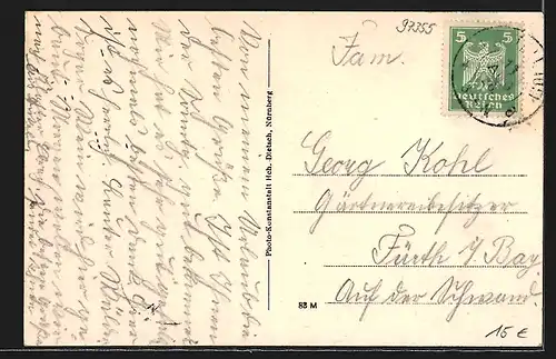 AK Abtswind, Oberes Tor mit Strassenpartie