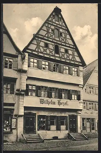 AK Dinkelsbühl, Wilhelm Hezels Haus