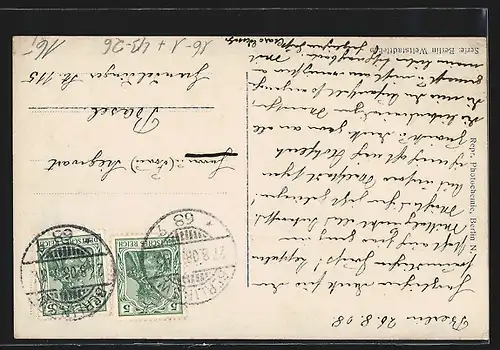 AK Berlin, Kaiser Wilhelm II. am Dom