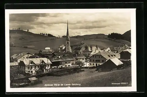 AK Abtenau, Ortsansicht mit Umgebung