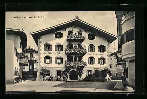 AK Lofer, Gasthof zur Post