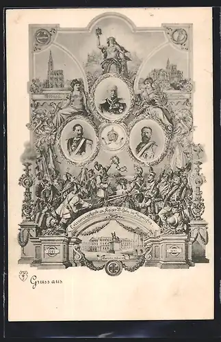 AK Kaiser Friedrich Wilhelm III. von Preussen
