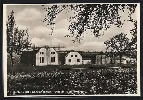 AK Friedrichshafen, Hangars und Luftschiffhallen der Zeppelin Luftschiffbau GmbH