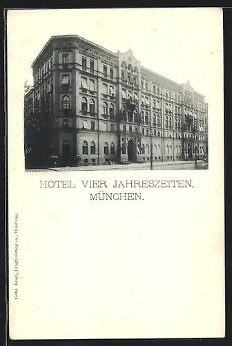 AK München, Hotel Vier Jahreszeiten