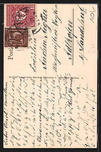 AK Regen i. bayr. Wald, Marktplatz, Panoramablick auf den Ort