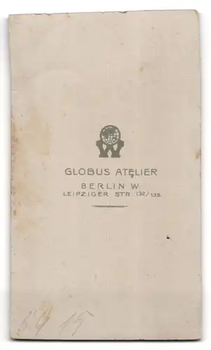 Fotografie Atelier Globus, Berlin, Leipziger-Str. 132-135, Junge Dame im Kleid