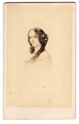 Fotografie Caldesi Blanford & Co., London, Portrait Harriet Sutherland-Leverson-Gower, Duchess of Sutherland