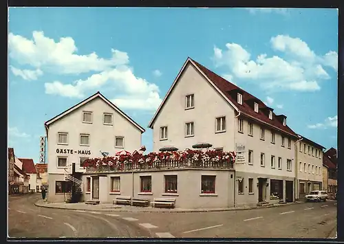 AK Bad Buchau am Federsee, Gasthof Zum Kreuz