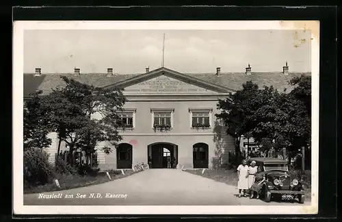 AK Neusiedl am See, Partie an der Kaserne