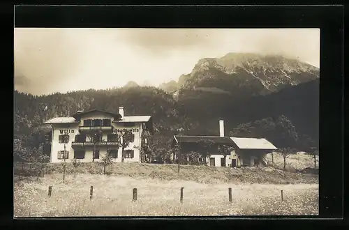 AK Königsee, Hotel-Villa Sonnenfels
