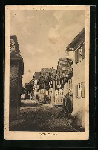 AK Küps, Der Reitweg