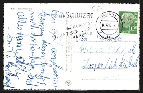 AK Kiel, Hauptbahnhof