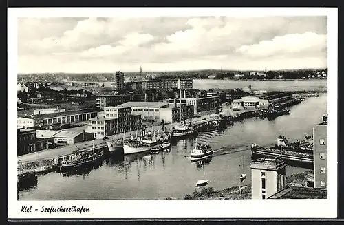 AK Kiel, Blick über den Seefischereihafen