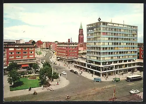 AK Kiel, Hotel Astor und kleiner Kuhberg