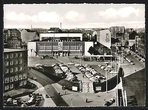AK Kiel, Ostseehalle mit Parkplatz